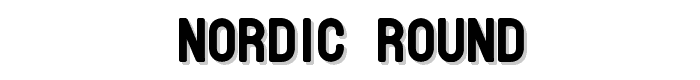 NORDIC Round font